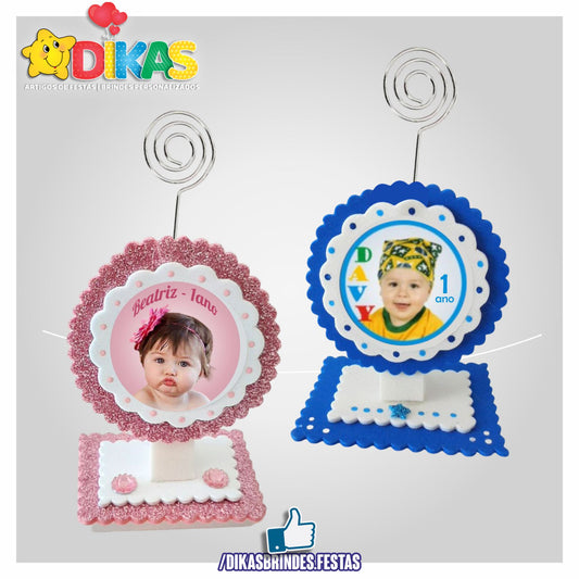 PORTA RECADO/FOTO ARTESANAL EM EVA - BEBÉ