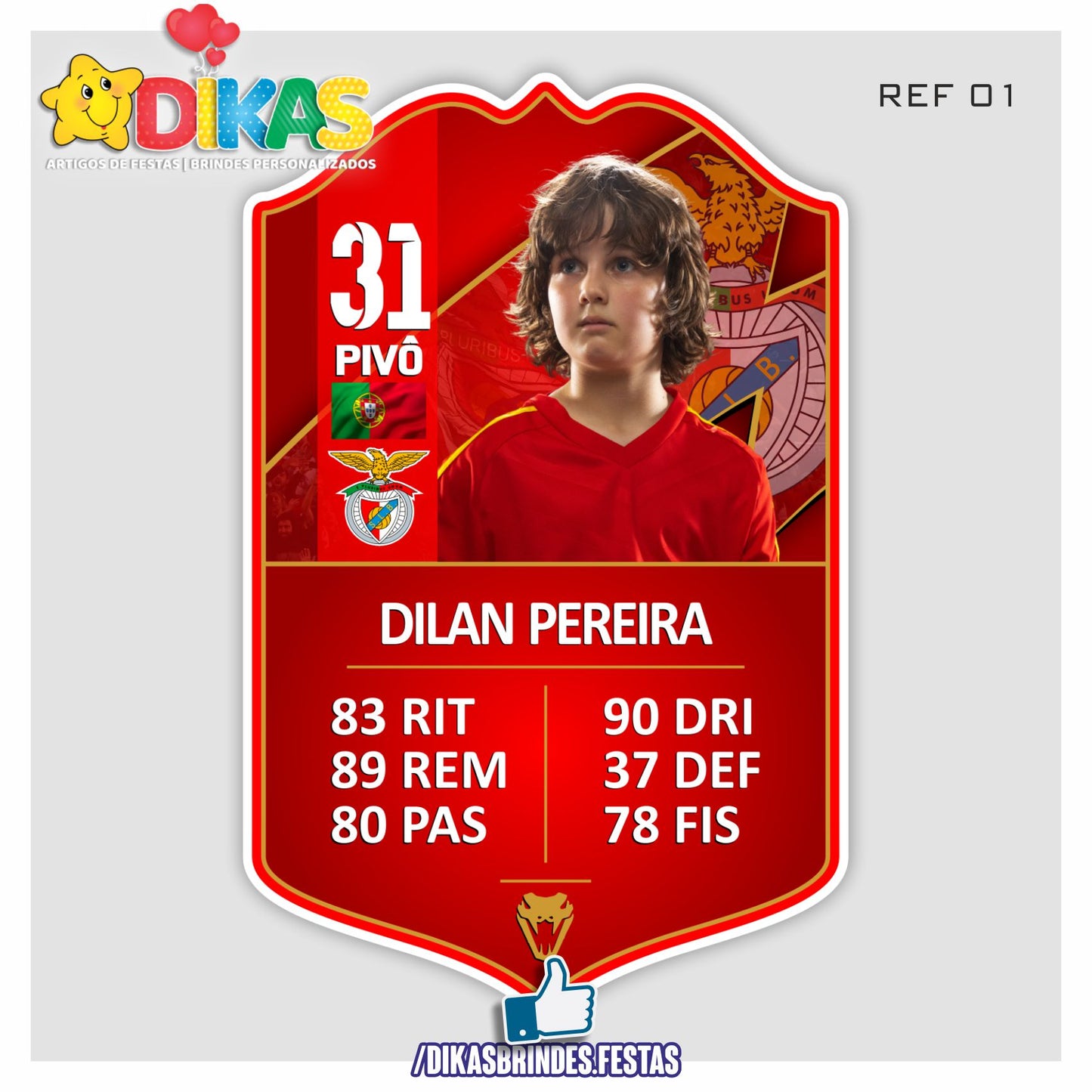 FIFA CARD - FUTEBOL BENFICA