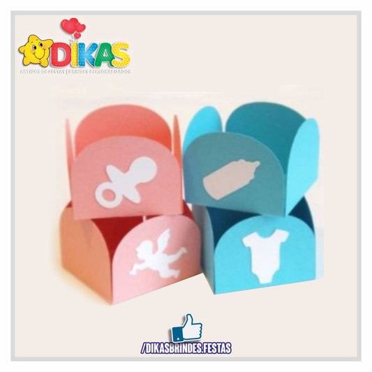 PORTA-FORMINHA C/ APLIQUE - BEBÉ