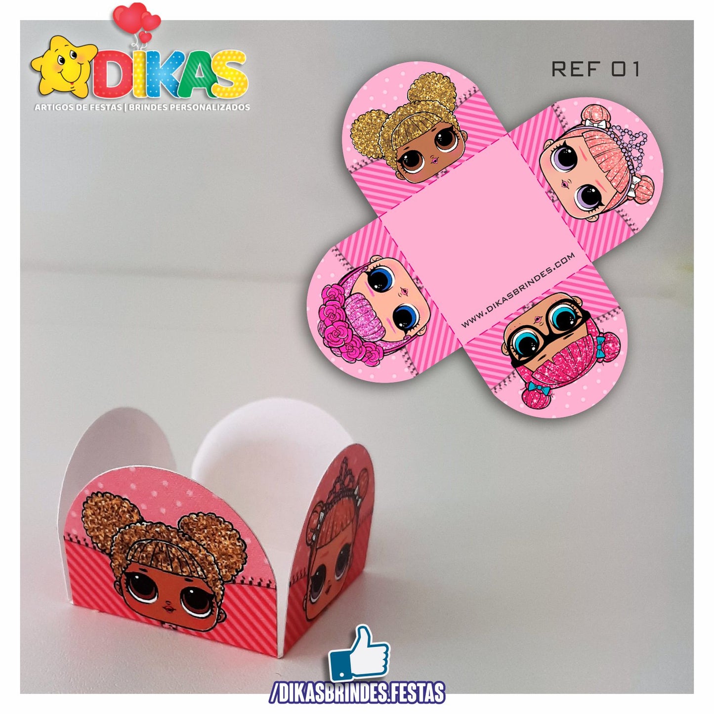 PORTA-FORMINHAS TEMÁTICAS - L.O.L.