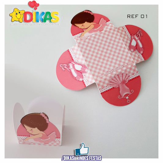 PORTA-FORMINHAS TEMÁTICAS - BAILARINA