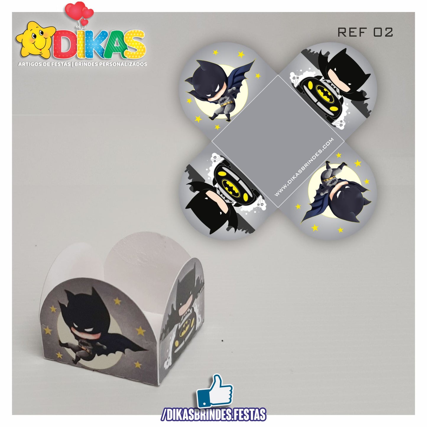 PORTA-FORMINHAS TEMÁTICAS - BATMAN