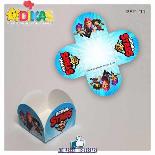 PORTA-FORMINHAS TEMÁTICAS - BRAWL STARS