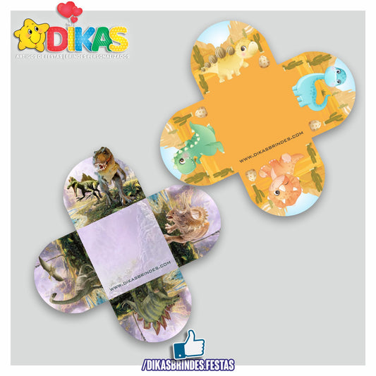 PORTA-FORMINHAS TEMÁTICAS - DINOSSAUROS