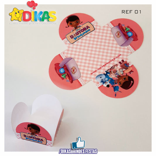 PORTA-FORMINHAS TEMÁTICAS - DOUTORA BRINQUEDOS