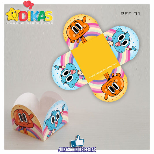 PORTA-FORMINHAS TEMÁTICAS - GUMBALL