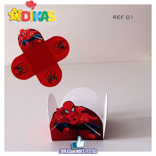 PORTA-FORMINHAS TEMÁTICAS - HOMEM ARANHA