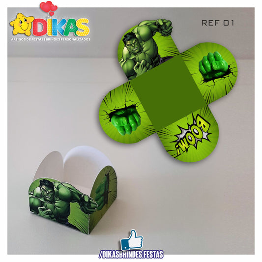 PORTA-FORMINHAS TEMÁTICAS - HULK