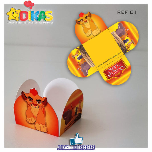 PORTA-FORMINHAS TEMÁTICAS - GUARDA DO LEÃO