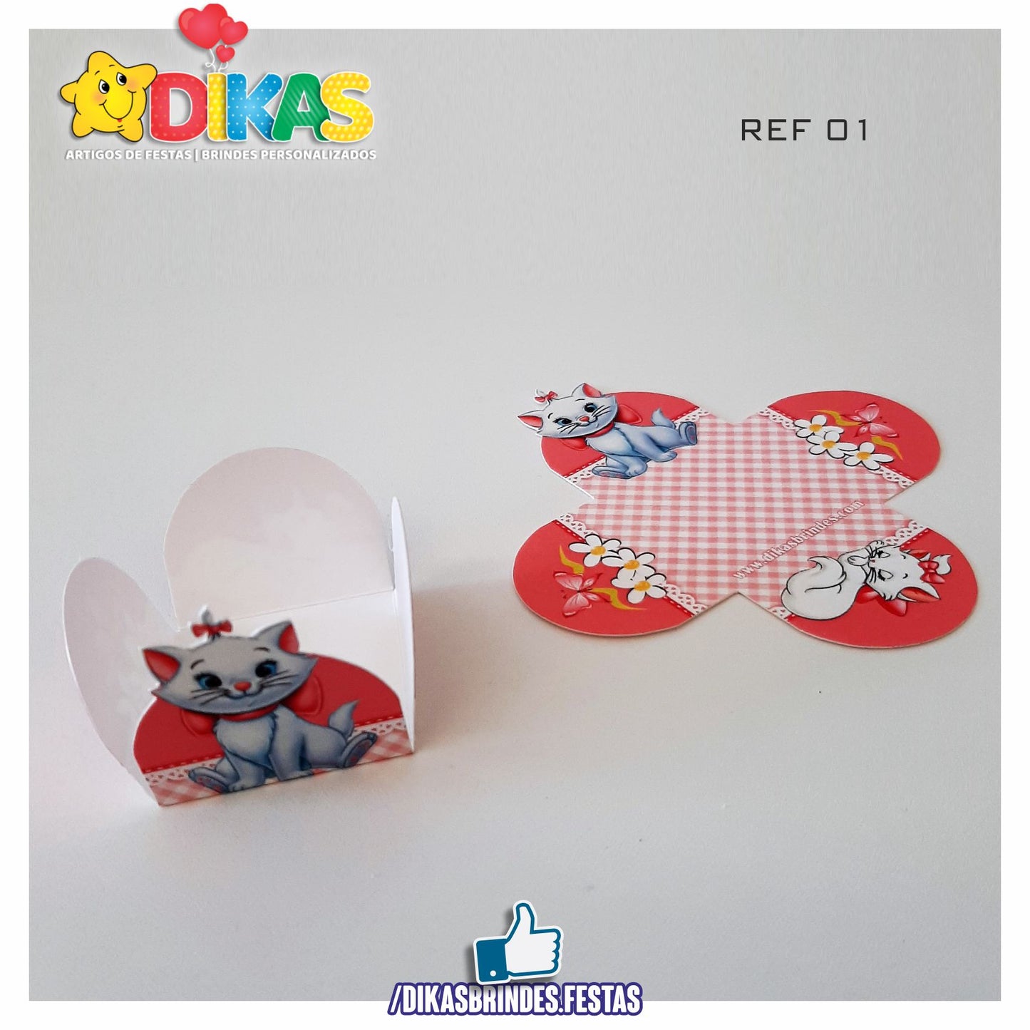 PORTA-FORMINHAS TEMÁTICAS - GATA MARIE