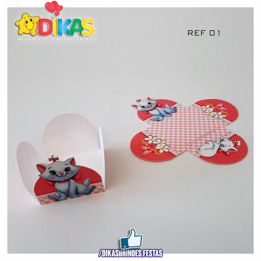 PORTA-FORMINHAS TEMÁTICAS - GATA MARIE