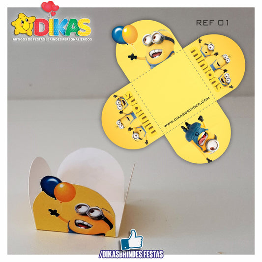 PORTA-FORMINHAS TEMÁTICAS - MINIONS