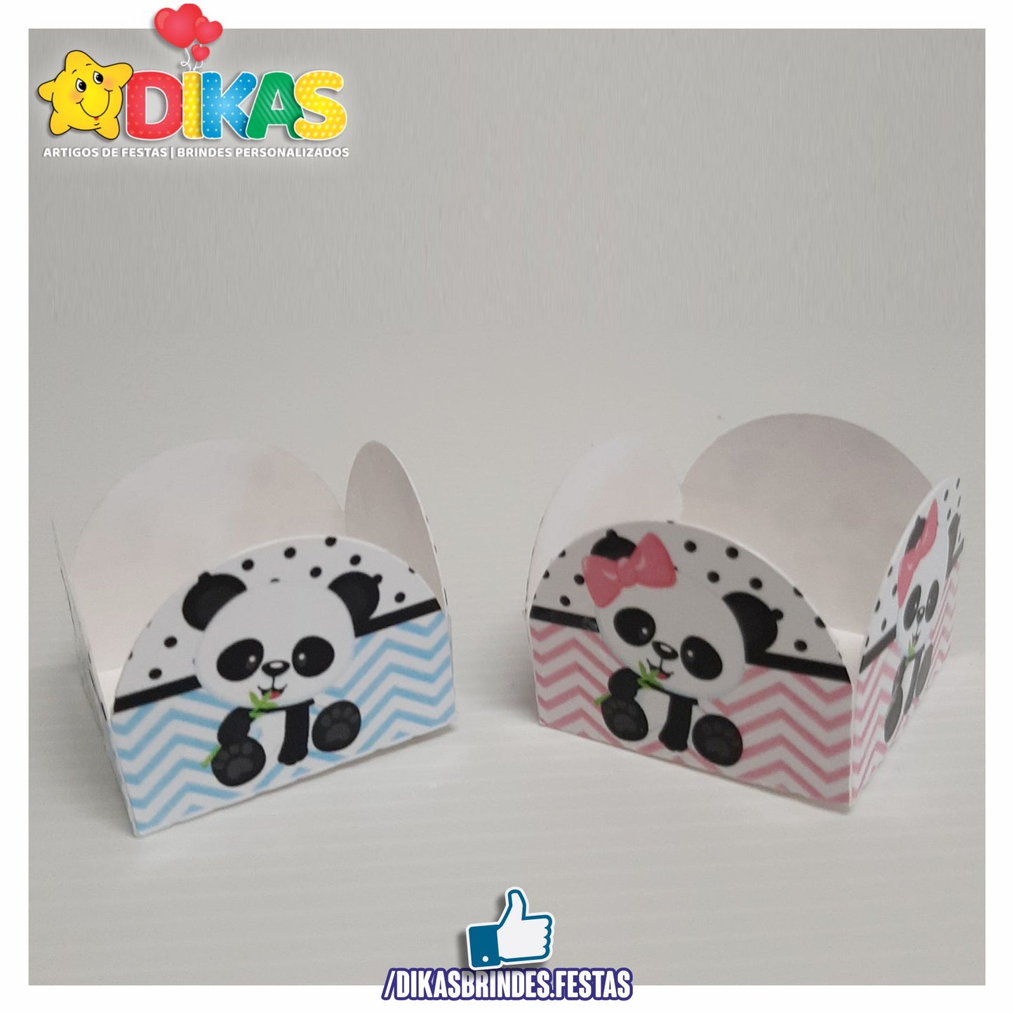 PORTA-FORMINHAS TEMÁTICAS - PANDA BEBÉ