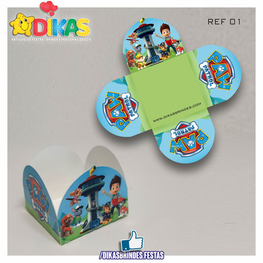 PORTA-FORMINHAS TEMÁTICAS - PATRULHA PATA