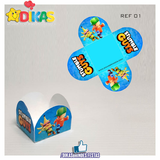 PORTA-FORMINHAS TEMÁTICAS - STUMBLE GUYS