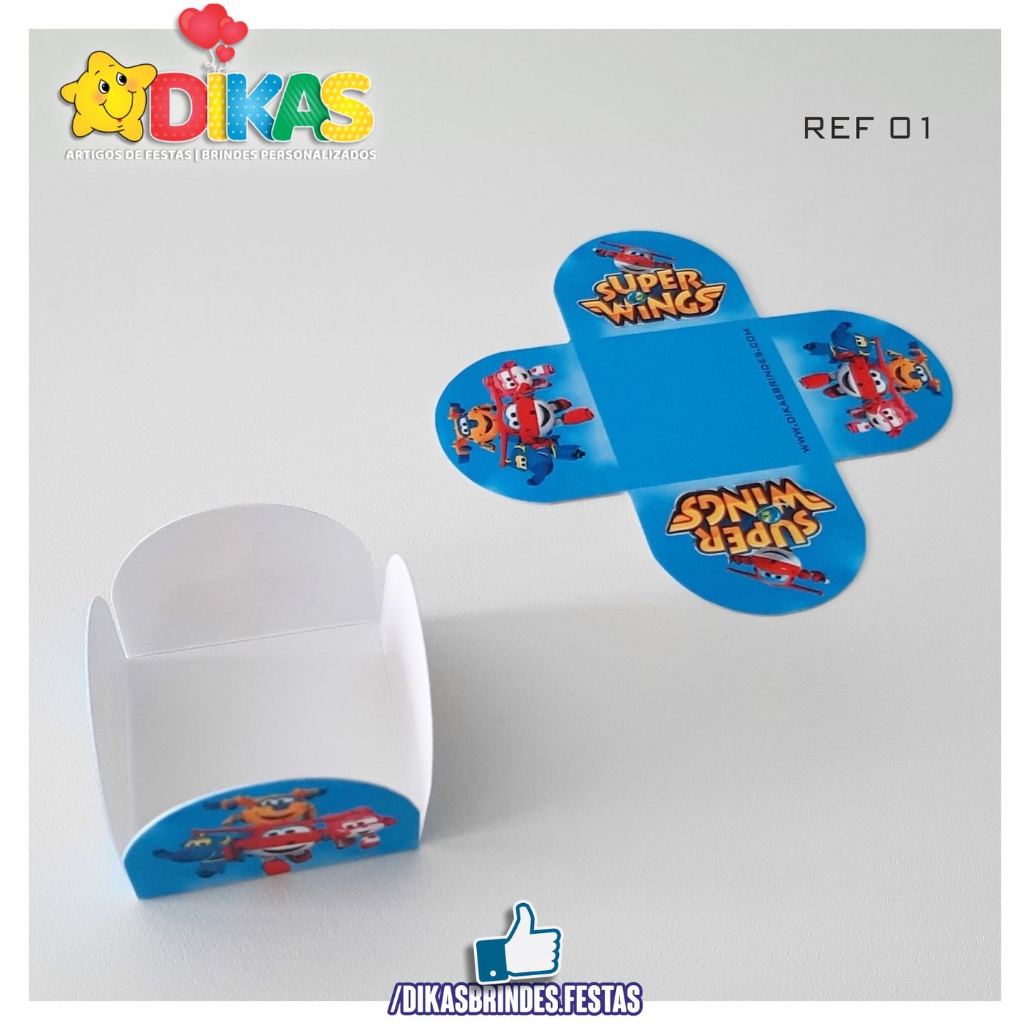 PORTA-FORMINHAS TEMÁTICAS - SUPER WINGS