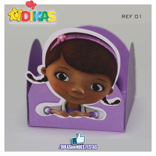 PORTA-FORMINHA C/ APLIQUE - DOUTORA BRINQUEDOS