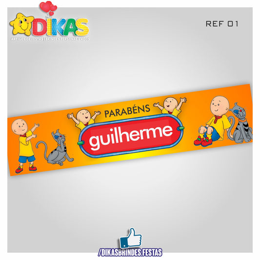 FAIXA TEMÁTICA E/OU PERSONALIZADA - RUCA