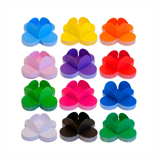 FORMINHAS 4 PÉTALAS EM PAPEL PARA DOCES - REVENDA