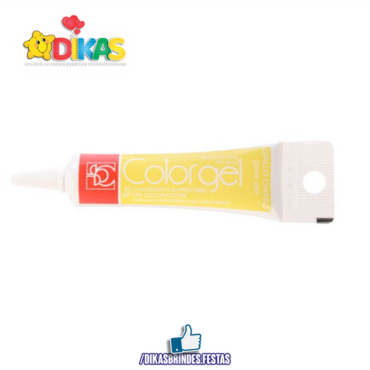 CORANTE EM GEL COLORGEL - AMARELO CLARO