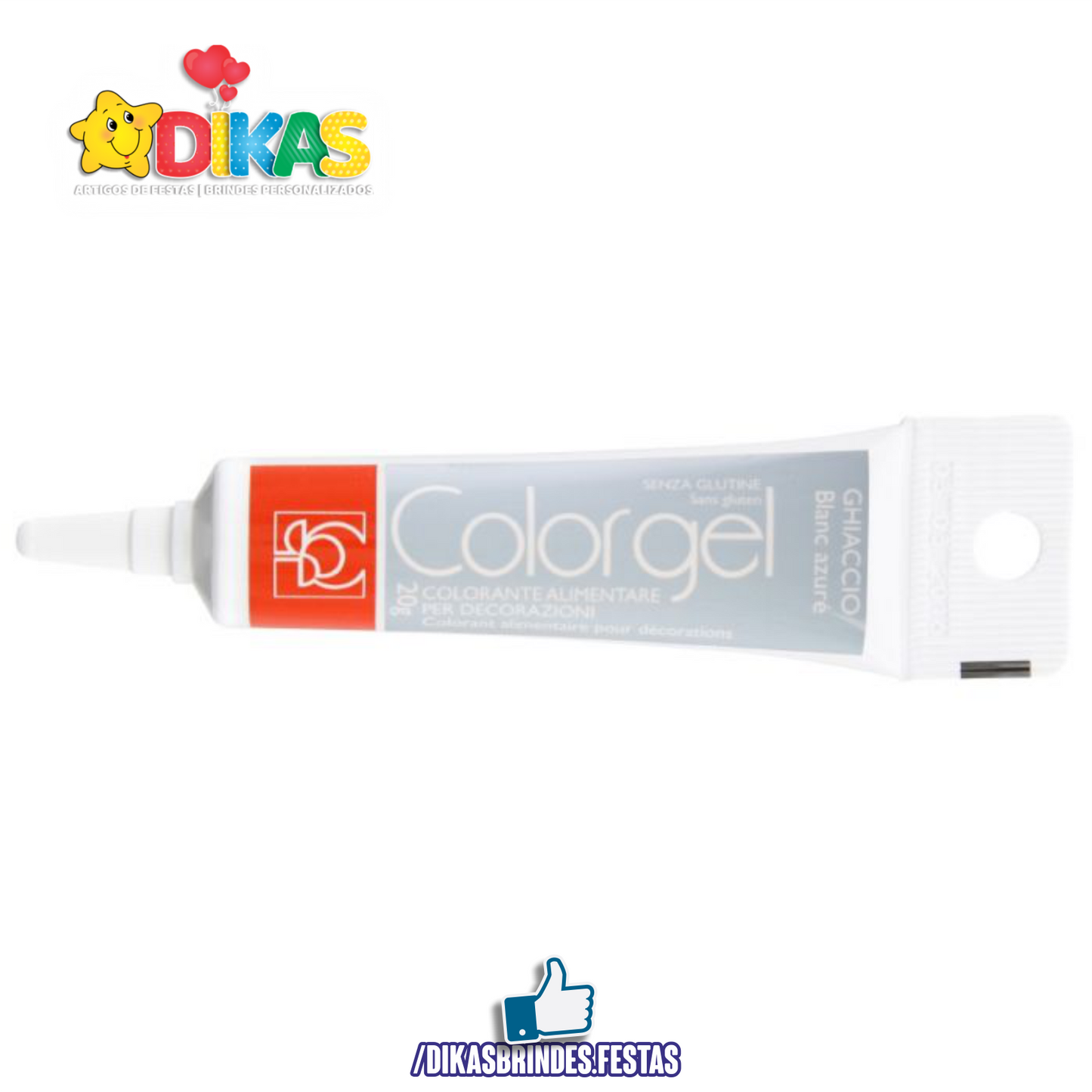 CORANTE EM GEL COLORGEL - AZUL GELO