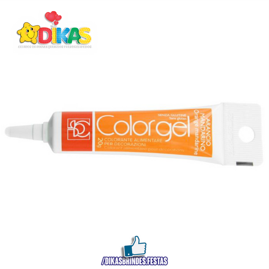 CORANTE EM GEL COLORGEL - LARANJA