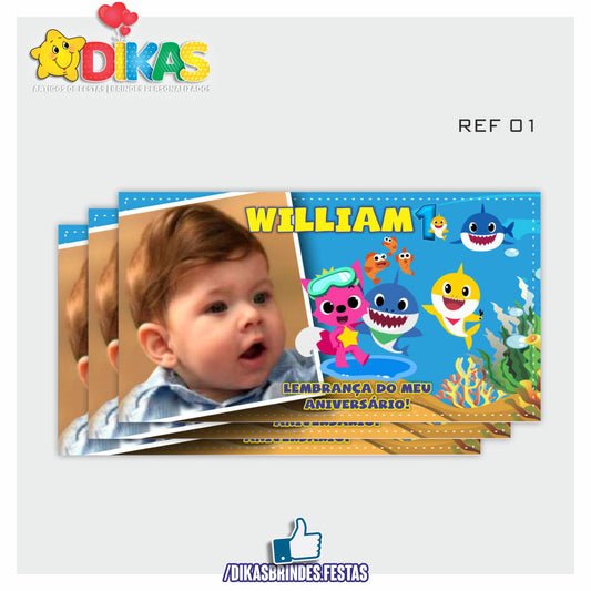 IMAN PERSONALIZADO - BABY SHARK