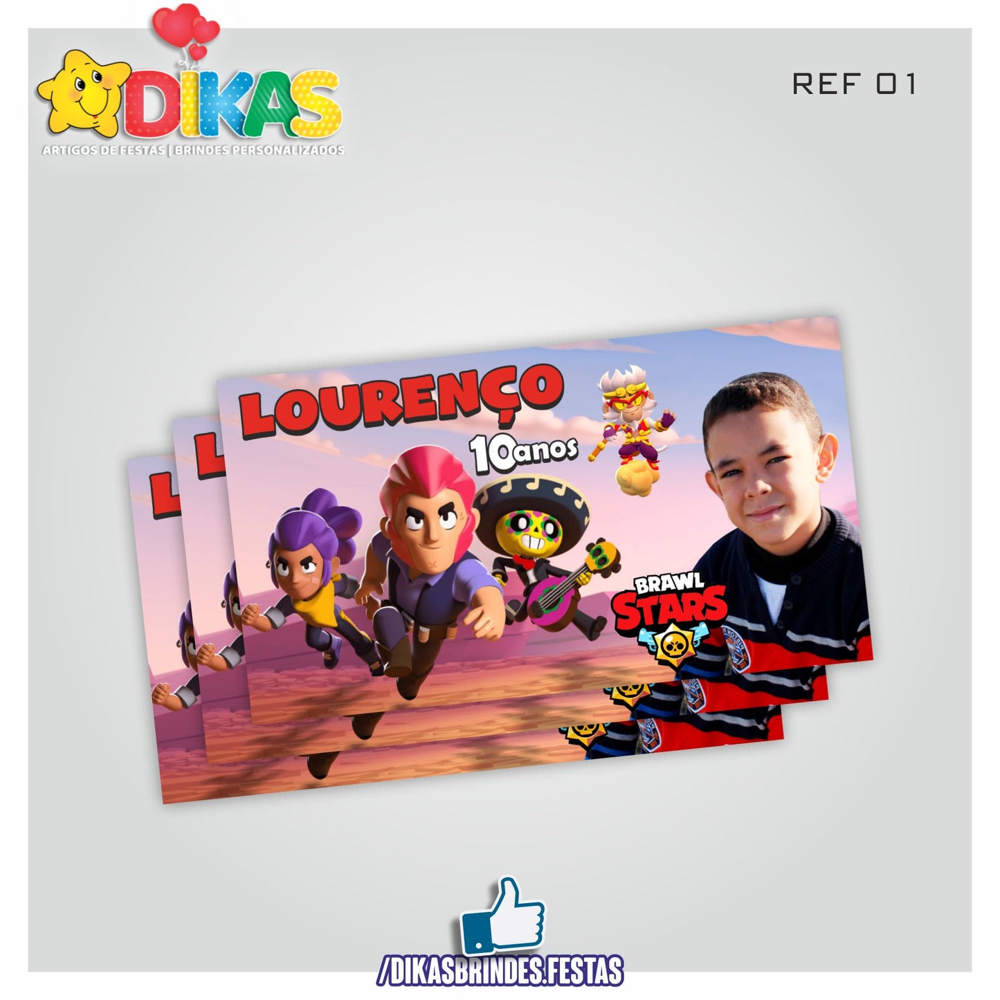 IMAN PERSONALIZADO - BRAWL STARS