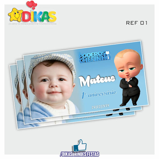 IMAN PERSONALIZADO - BOSS BABY