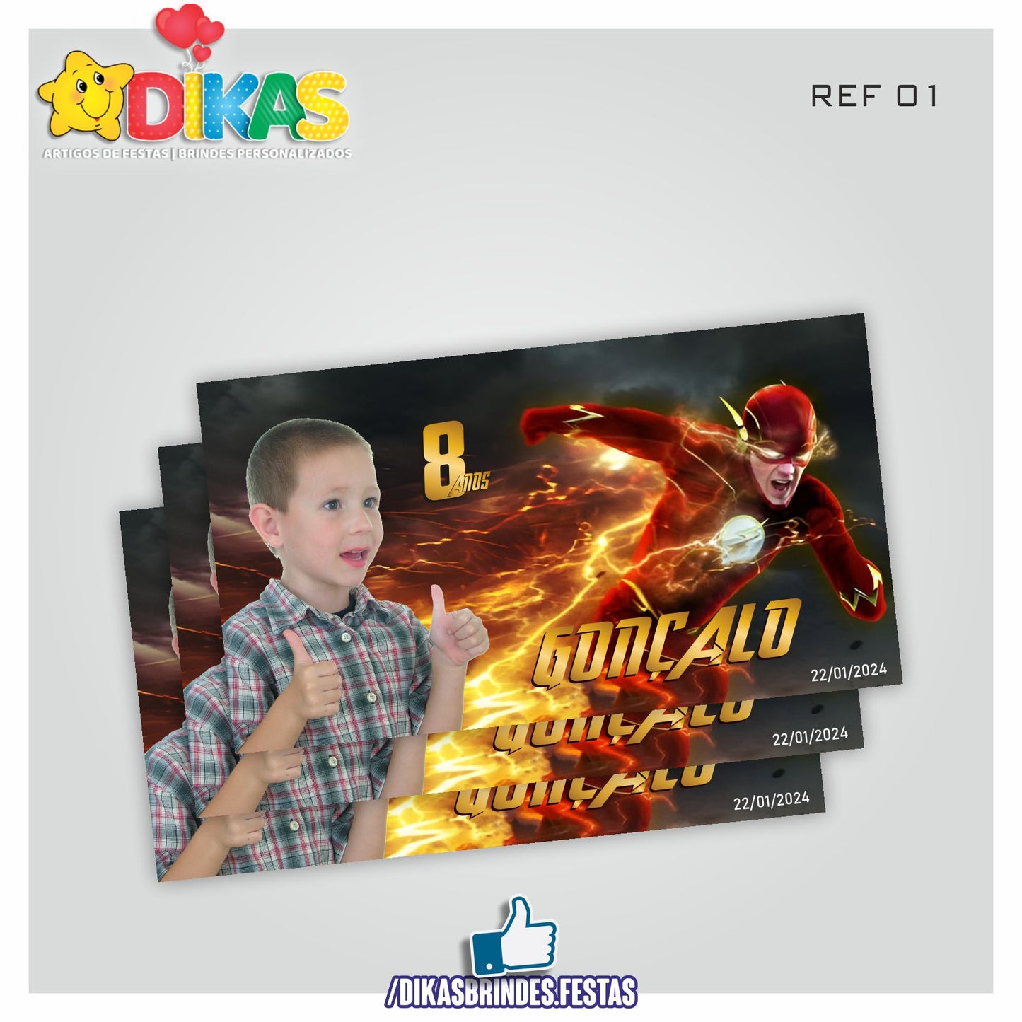 IMAN PERSONALIZADO - THE FLASH