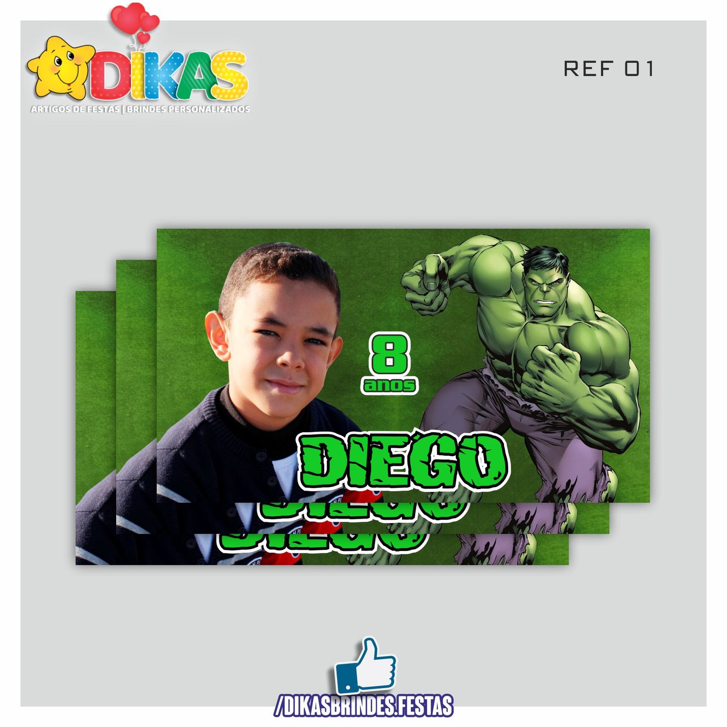 IMAN PERSONALIZADO - HULK