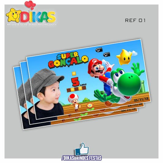 IMAN PERSONALIZADO - MARIO BROS