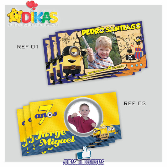 IMAN PERSONALIZADO - MINIONS