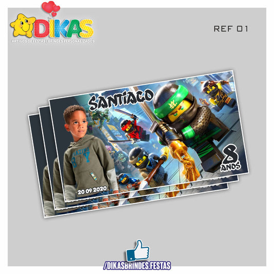 IMAN PERSONALIZADO - NINJAGO
