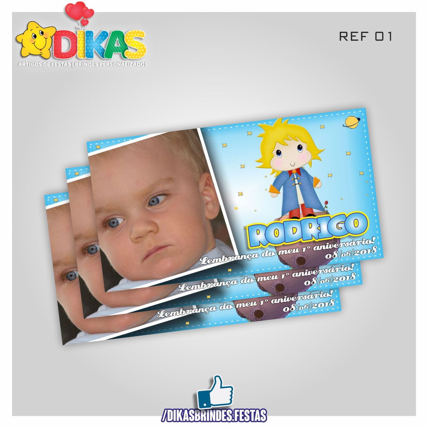 IMAN PERSONALIZADO - PEQUENO PRÍNCIPE