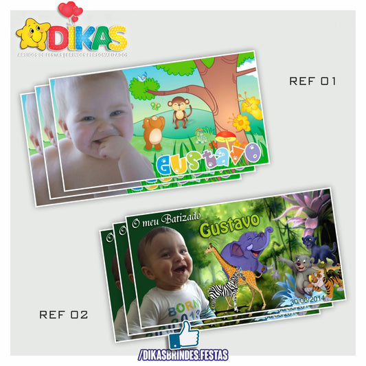 IMAN PERSONALIZADO - ANIMAIS DA SELVA