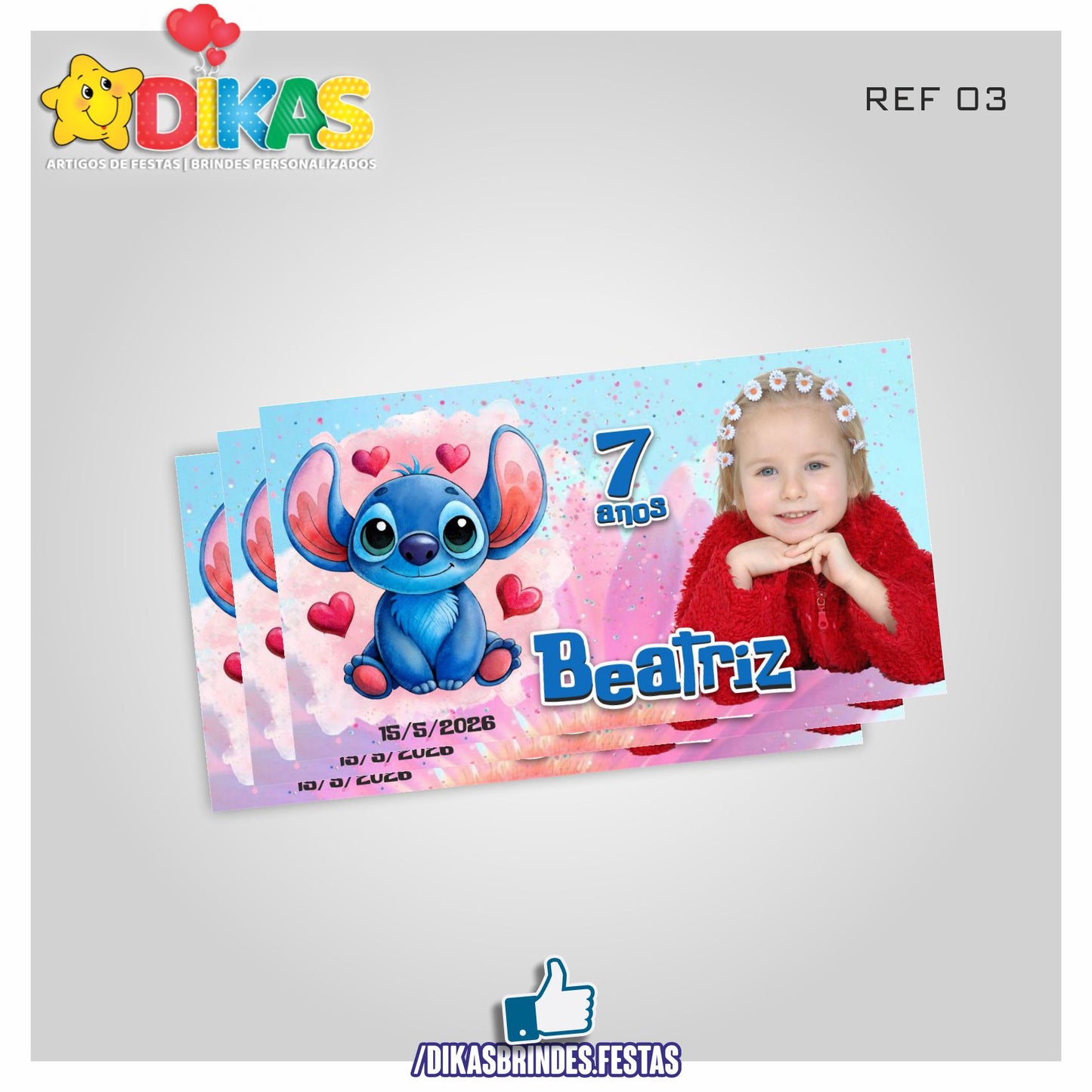 IMAN PERSONALIZADO - STITCH