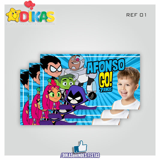 IMAN PERSONALIZADO - TEEN TITANS GO