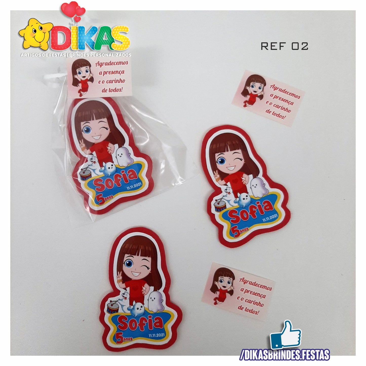 IMAN ARTESANAL PERSONALIZADO - LUCCAS NETO