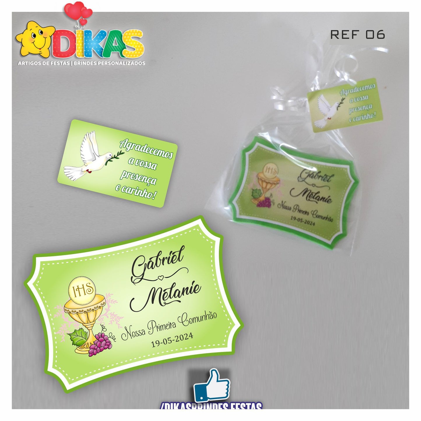IMAN ARTESANAL PERSONALIZADO - BATIZADO