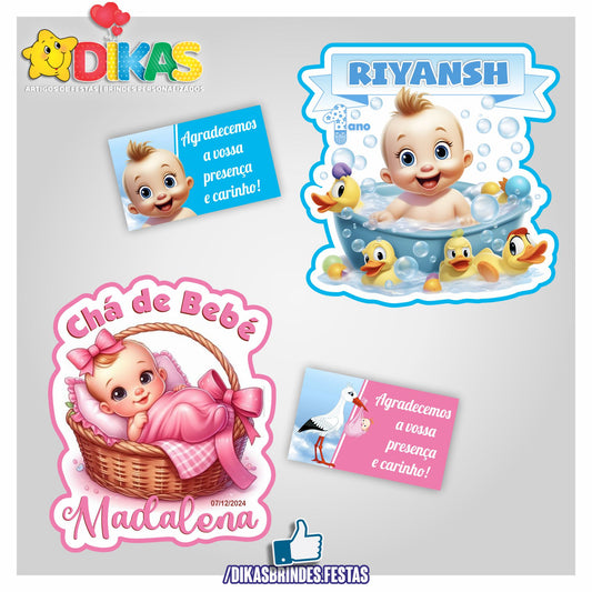 IMAN ARTESANAL PERSONALIZADO - BEBÉ