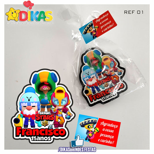 IMAN ARTESANAL PERSONALIZADO - BRAWL STARS