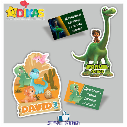 IMAN ARTESANAL PERSONALIZADO - DINOSSAUROS
