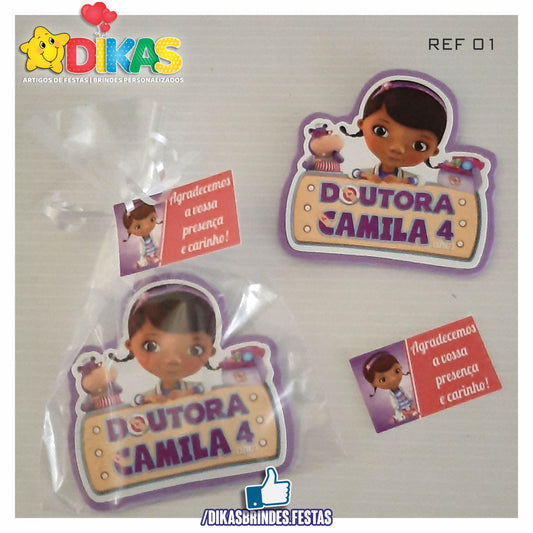 IMAN ARTESANAL PERSONALIZADO - DOUTORA BRINQUEDOS