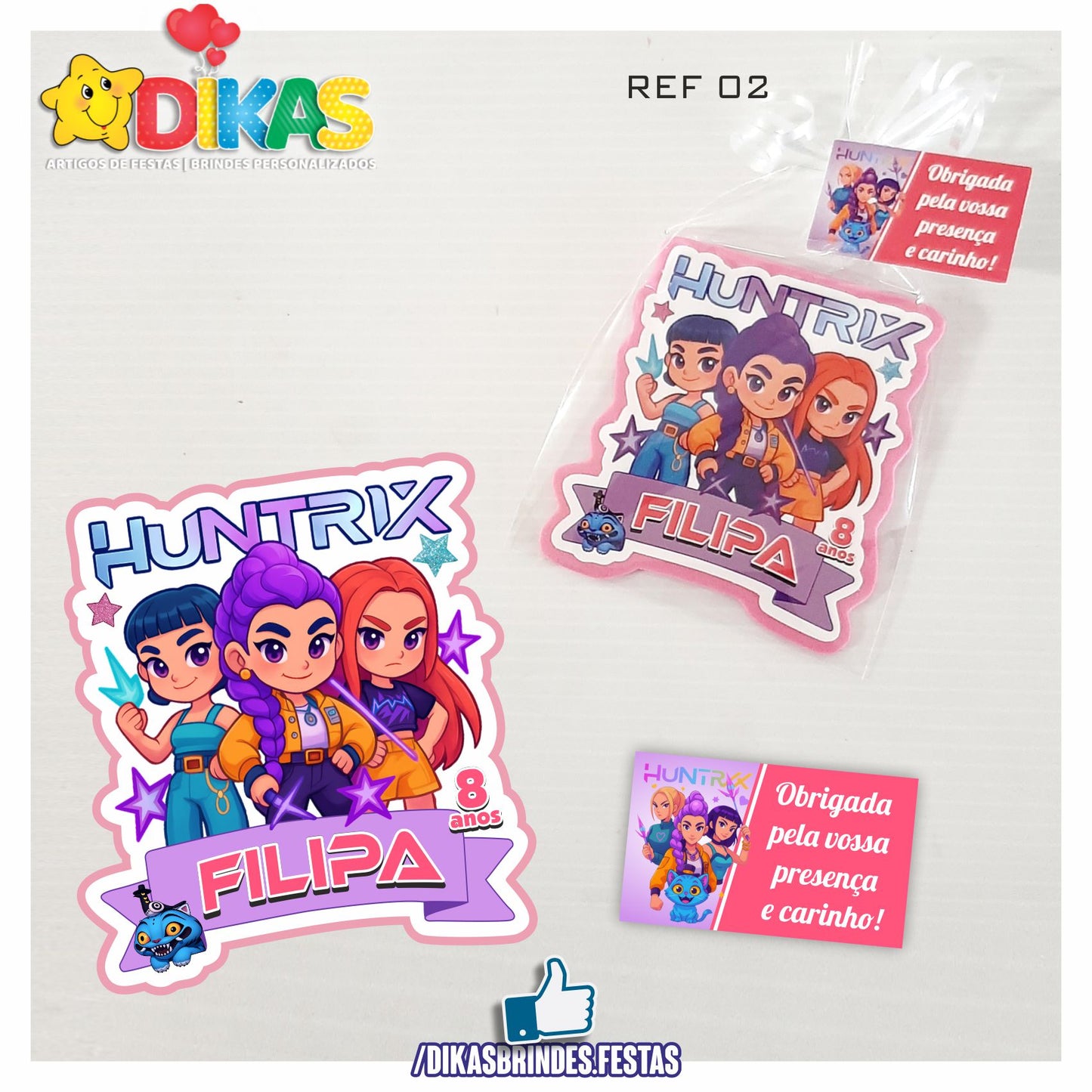 IMAN ARTESANAL PERSONALIZADO - GUERREIRAS DO K-POP