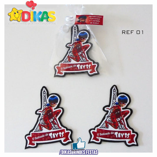 IMAN ARTESANAL PERSONALIZADO - LADYBUG