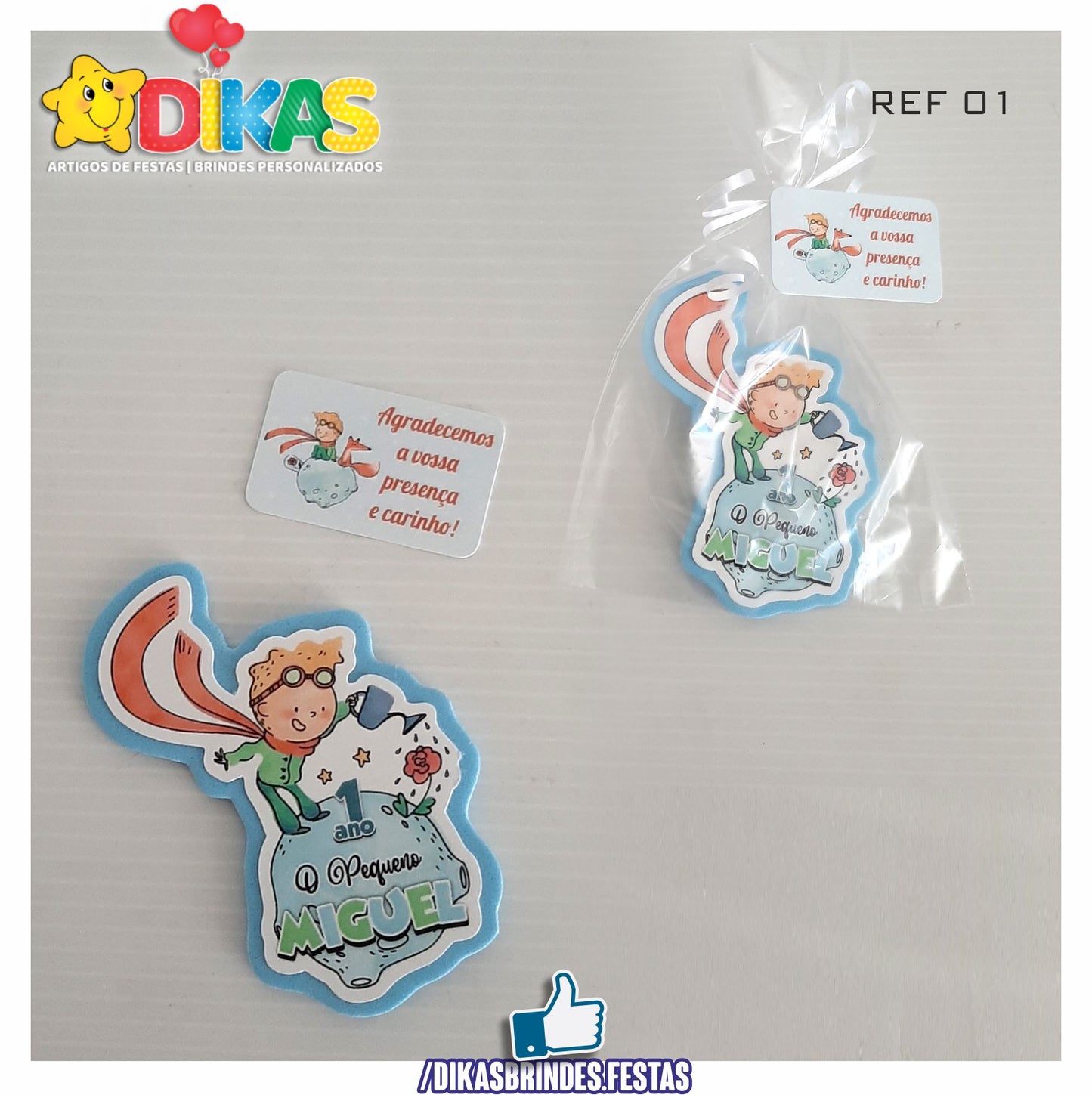 IMAN ARTESANAL PERSONALIZADO - PEQUENO PRÍNCIPE