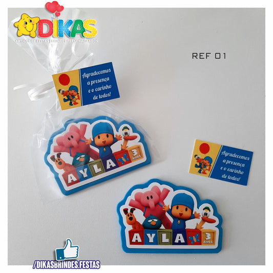 IMAN ARTESANAL PERSONALIZADO - POCOYO