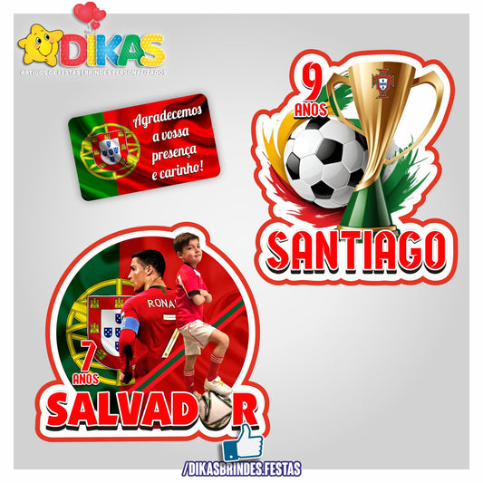 IMAN ARTESANAL PERSONALIZADO - FUTEBOL PORTUGAL