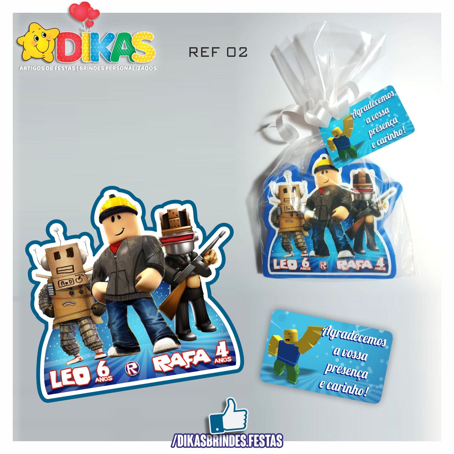 IMAN ARTESANAL PERSONALIZADO - ROBLOX